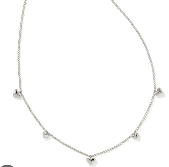Kendra Scott Jewelry - Kendra Scott NWT Phoebe Necklace,dainty🩶 andGift Bag,box,elastic bow,soft pouch